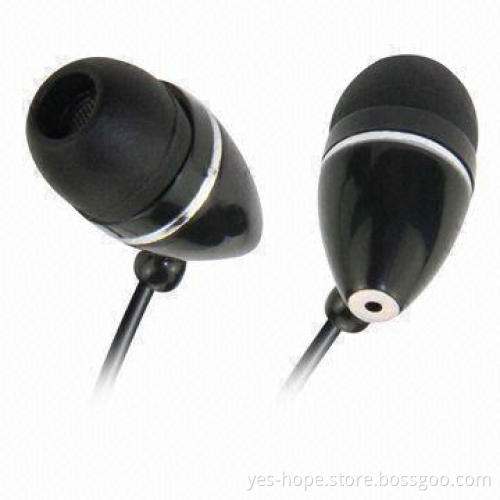 Retractable Earphones with 2 x 10mm Mylar Speaker, 3.5mm Stereo Plug and 60mW Input Power